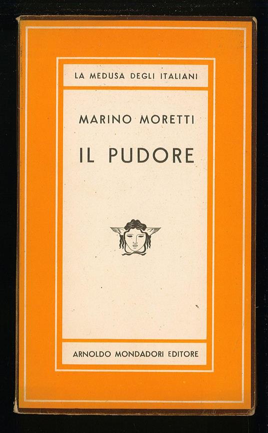 Il pudore - Marino Moretti - copertina