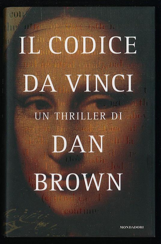 Il Codice da Vinci - Dan Brown - copertina