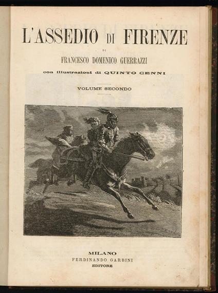 L'assedio di Firenze - vol. II - copertina