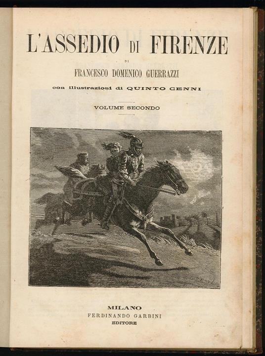 L'assedio di Firenze - vol. II - copertina