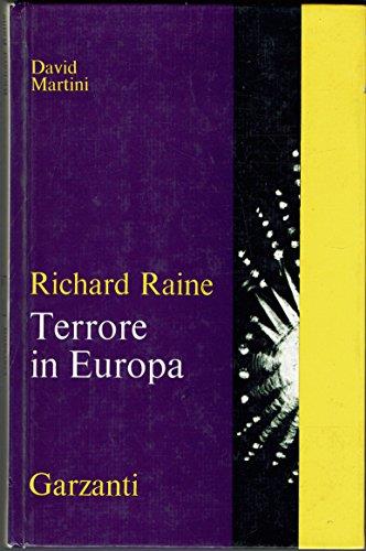 Terrore in Europa - copertina