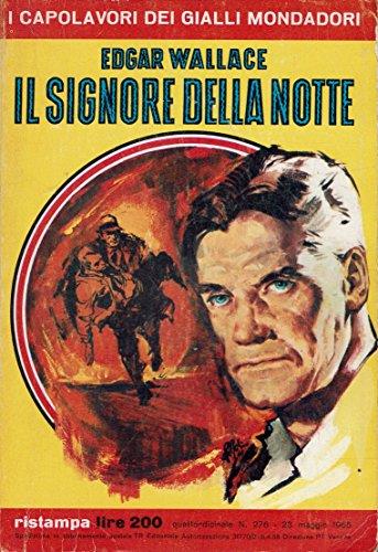 Il Signore Della Notte - Edgar Wallace - copertina