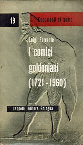 I Comici Goldoniani - Luigi Ferrante - copertina