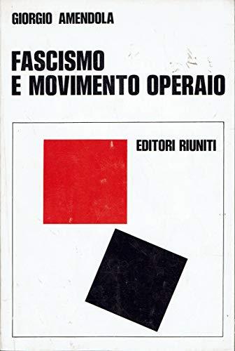 Fascismo e movimento operaio - copertina