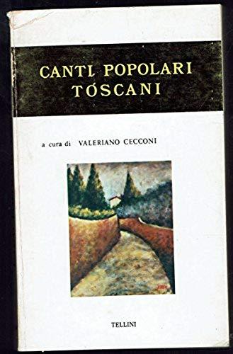 Canti Popolari Toscani - copertina