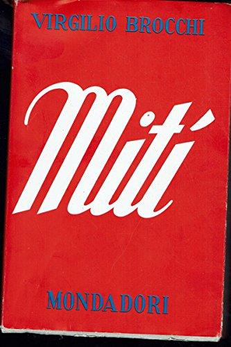 Miti’ - Virgilio Brocchi - copertina
