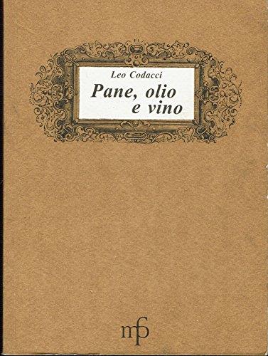 Pane, olio e vino - Leo Codacci - copertina