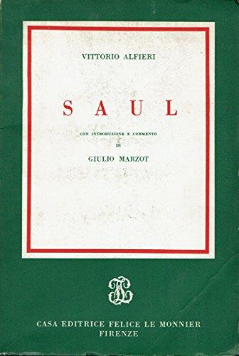 Saul - Vittorio Alfieri - copertina