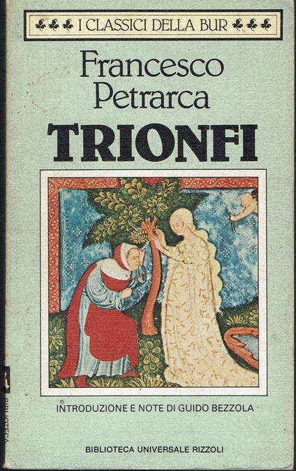 Trionfi - Francesco Petrarca - copertina