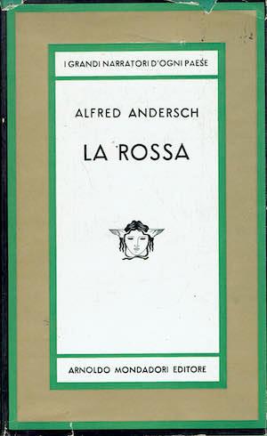 La rossa - Alfred Andersch - copertina
