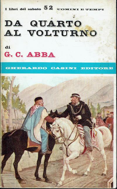 Da Quarto al Volturno - Giuseppe Cesare Abba - copertina