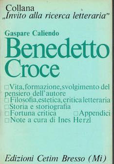 Benedetto Croce - copertina