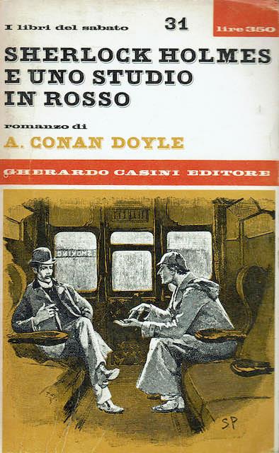 Sherlock Holmes e uno studio in rosso - copertina