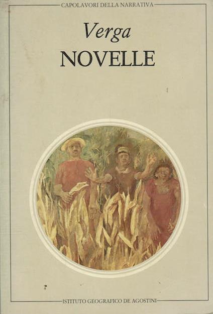 Novelle - Giovanni Verga - copertina