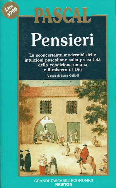 Pascal - Pensieri - Blaise Pascal - copertina