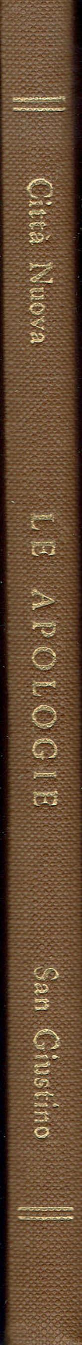 Le apologie - Giustino (san) - copertina