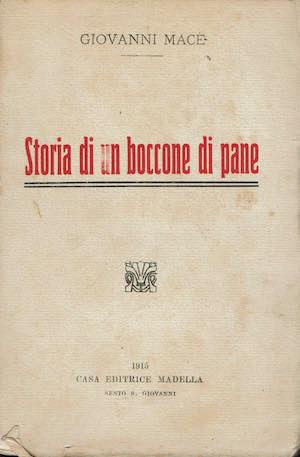 Storia di un boccone di pane - copertina