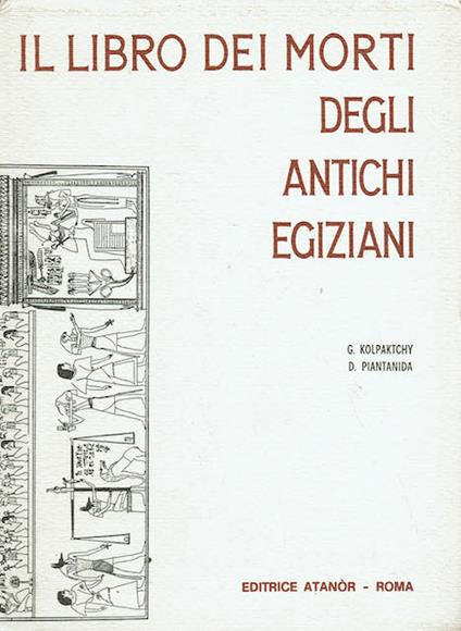 Il libro dei morti degli antichi egiziani - copertina