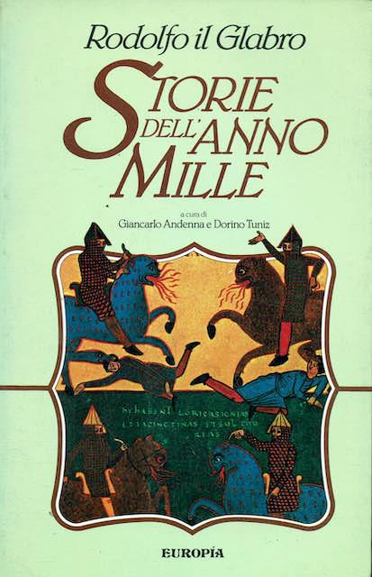 Storie dell'anno Mille, I cinque libri delle Storie, Vita dell'Abate Guglielmo - copertina