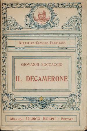 Il Decamerone - Giovanni Boccaccio - copertina