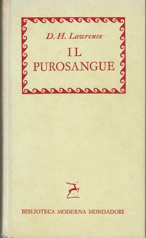 Il Purosangue - D. H. Lawrence - copertina