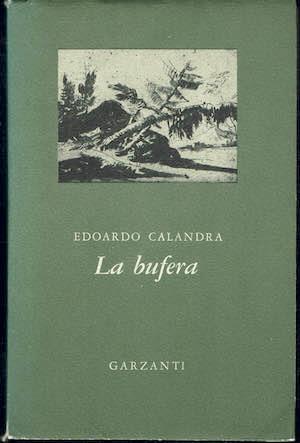 La bufera - Edoardo Calandra - copertina