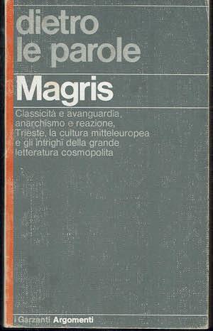 Dietro le parole - Claudio Magris - copertina