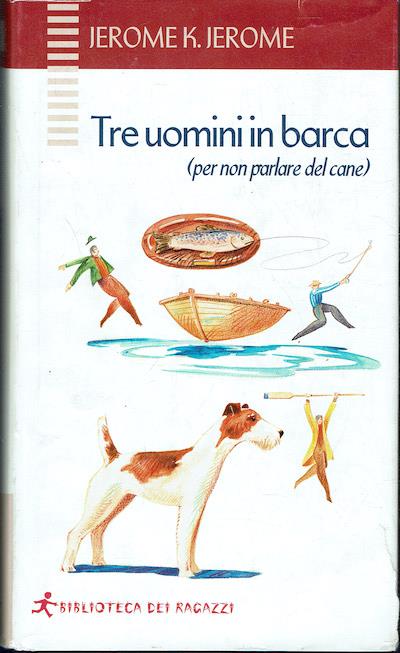 Tre uomini in barca - Jerome K. Jerome - copertina