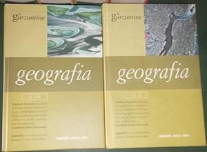 Le Garzantine .Geografia 1/2 volume - copertina