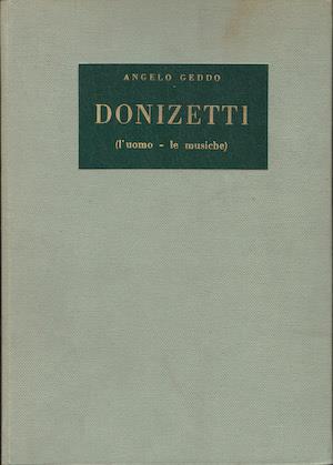 Donizetti - L'uomo, le musiche - copertina