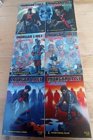Morgan Lost - dal n.1 al n 6 .Serie completa - copertina