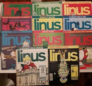 Linus - Anno 1992 - 11 numeri - copertina