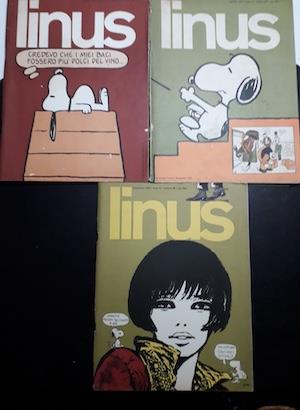 Linus - Anno 1970 - 3 numeri - copertina