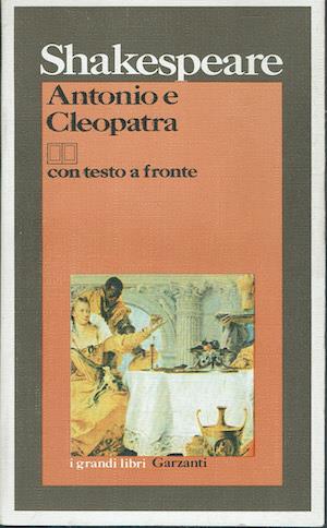 Antonio e Cleopatra - copertina