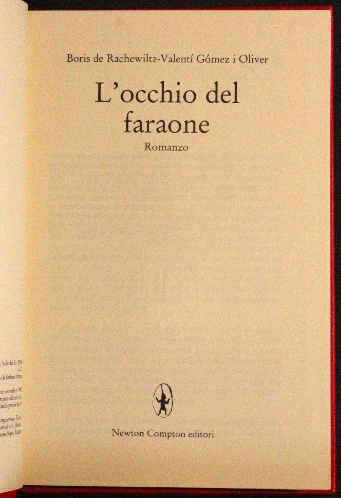 L' Occhio Del Faraone