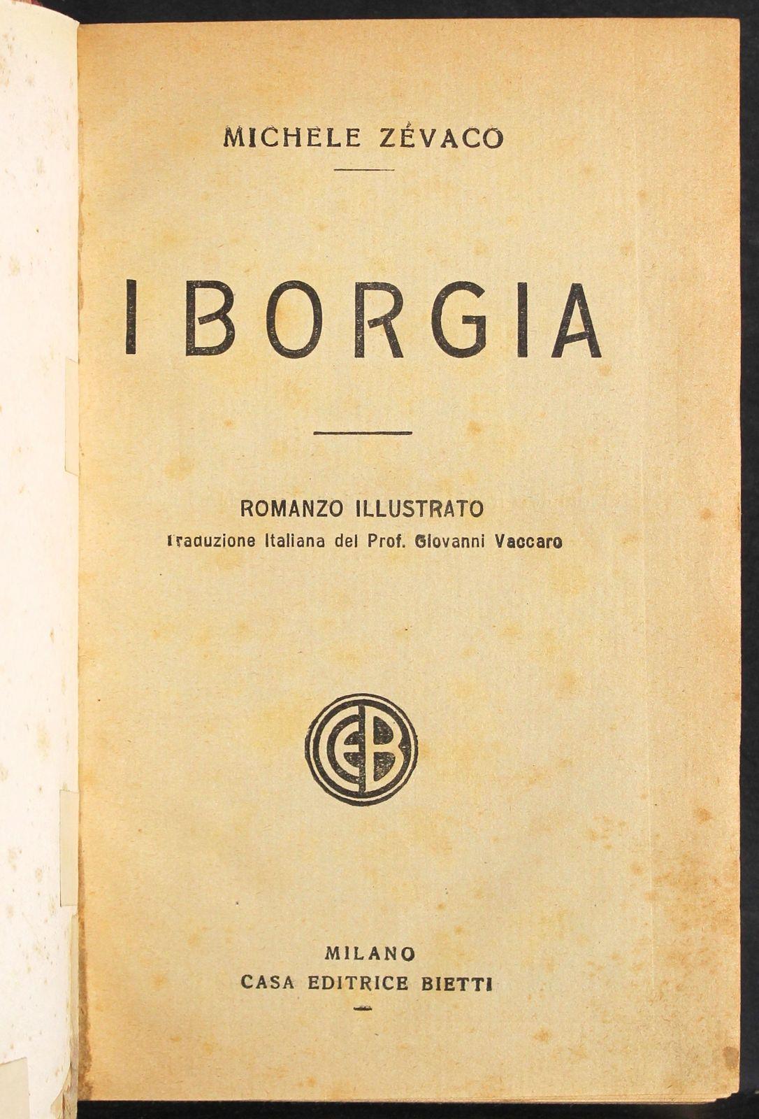 I Borgia!. Ala Di Morte