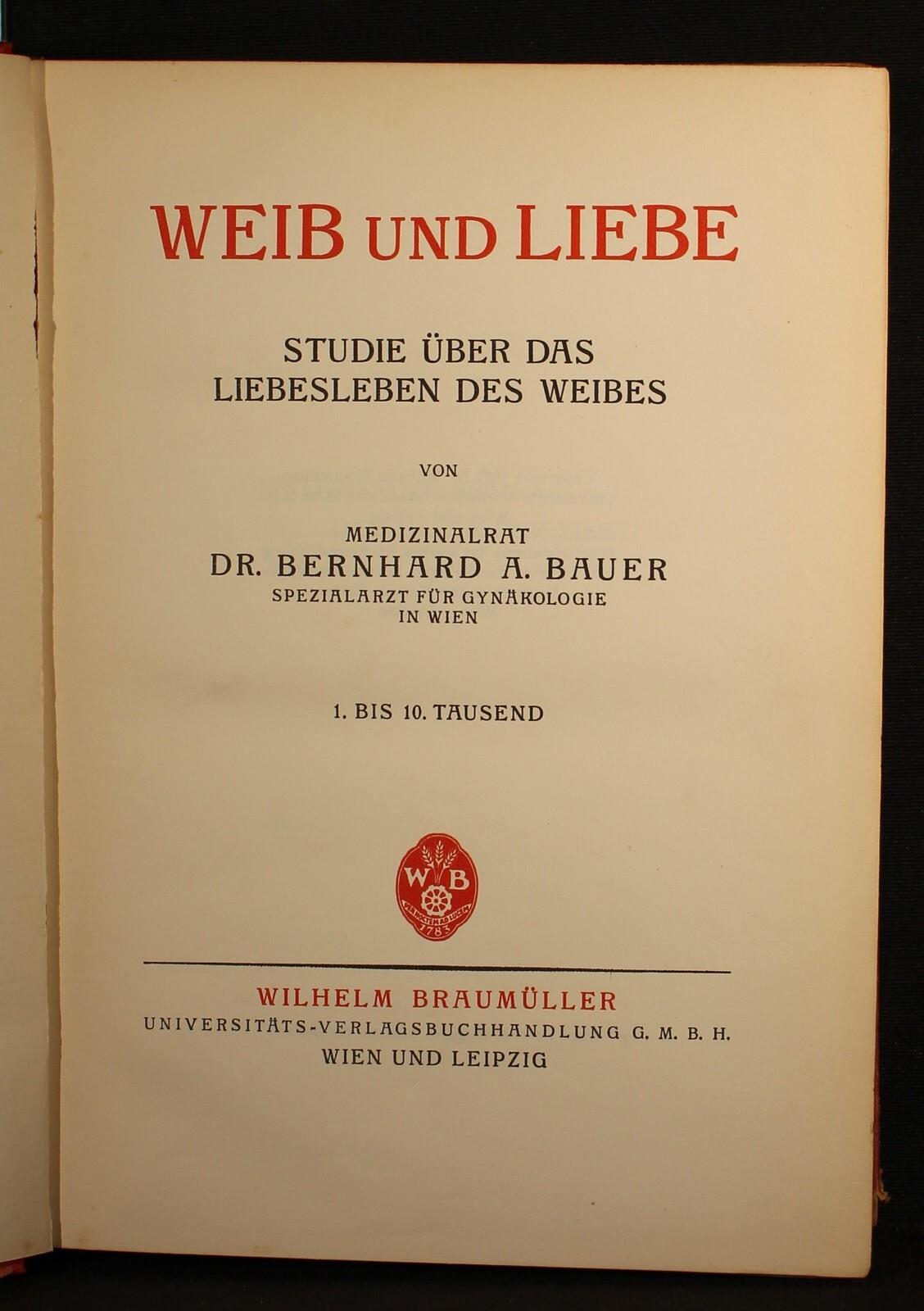 Weib Und Liebe