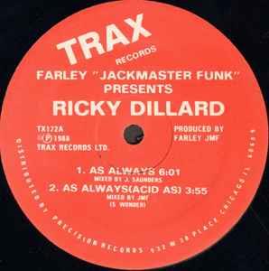 Farley Jackmaster Funk Presents Ricky Dillard: As Always - Vinile LP