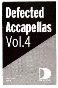 Defected Accapellas Vol.4 - Vinile LP