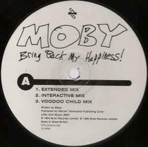 Bring Back My Happiness! - Vinile LP di Moby