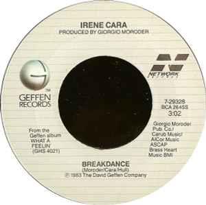 Breakdance / Cue Me Up - Vinile 7'' di Irene Cara
