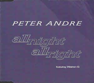 Peter Andre Featuring Warren G: All Night All Right - CD Audio