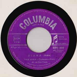 Diana - Vinile 7'' di Paul Anka