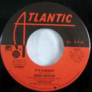 It's Alright - Vinile 7'' di Gino Soccio