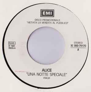 Una Notte Speciale / Guilty - Vinile 7'' di Alice
