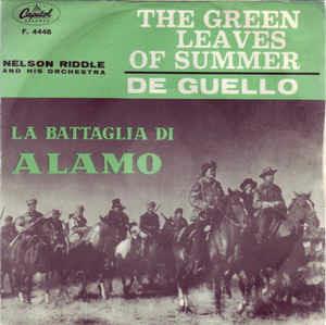 The Green Leaves Of Summer / De Guello - Vinile 7'' di Nelson Riddle