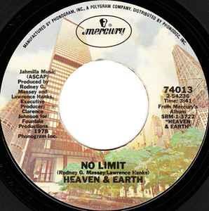 Guess Who's Back In Town / No Limit - Vinile 7'' di Heaven And Earth