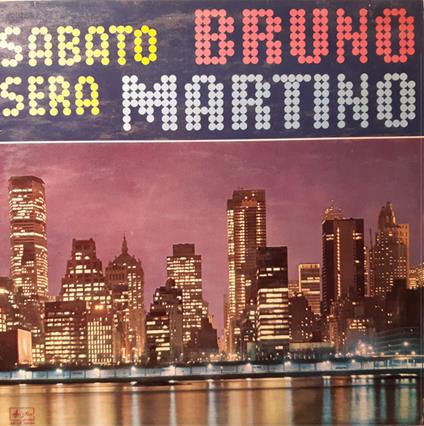 Sabato Sera - Vinile LP di Bruno Martino