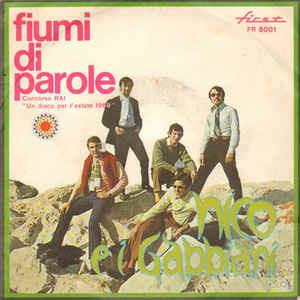 Fiumi Di Parole - Vinile 7'' di Nico dei Gabbiani