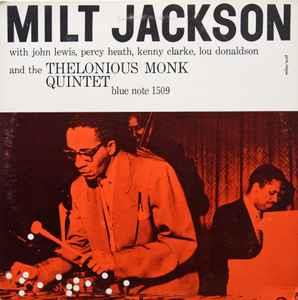 Milt Jackson With John Lewis - Vinile LP di Milt Jackson,John Lewis